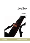 Harley Benton HBV 990BEM 4/4 Electric Violin Manual de usuario