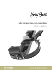 Harley Benton HBV 870BK 4/4 Electric Violin Manual de usuario
