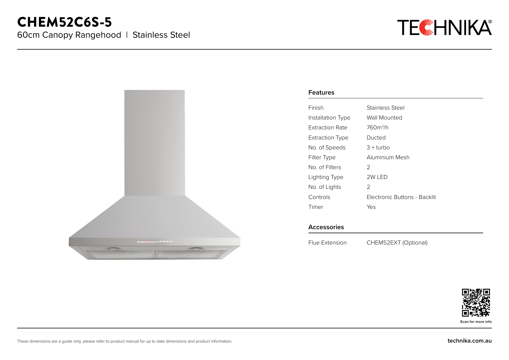 technika chem52c6s