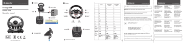 Defender GTR FORSAGE 12 Gaming wheel USB, Instruction | Manualzz
