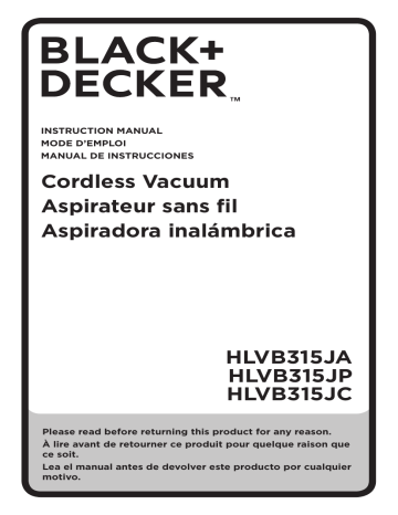 BLACK+DECKER Pet dusbuster Handheld Vacuum, Cordless, White (HLVB315JP07) 