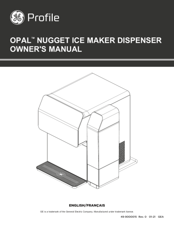 GE Profile Opal Nugget Ice Maker Dispenser