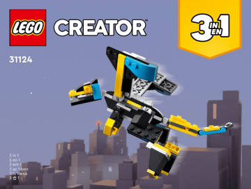 lego creator 3 in 1 instructions 31124