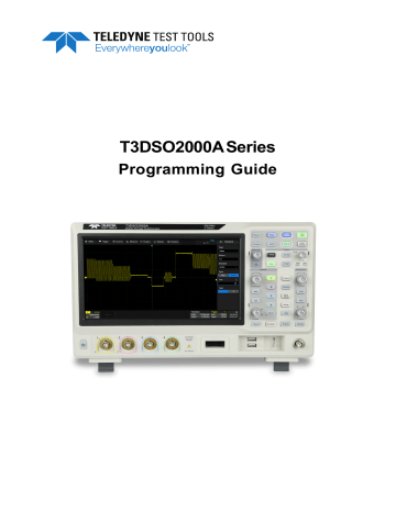 Examples of Using Sockets. LeCroy T3DSO2000A Series, T3DSO3000 | Manualzz