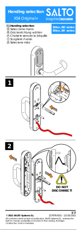 Salto XS4 Original+ Electronic Lock Owner's Manual | Manualzz