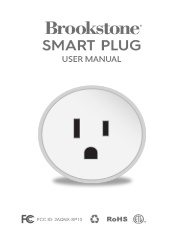 Brookstone B08B8YGPZM Smart Plug User Manual Manualzz