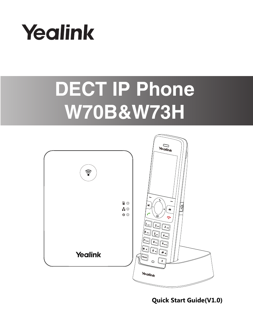 Yealink w70b. Yealink w73p. DECT-система Yealink w73p. Телефон SIP Yealink w73p DECT. DECT IP телефон w73h.