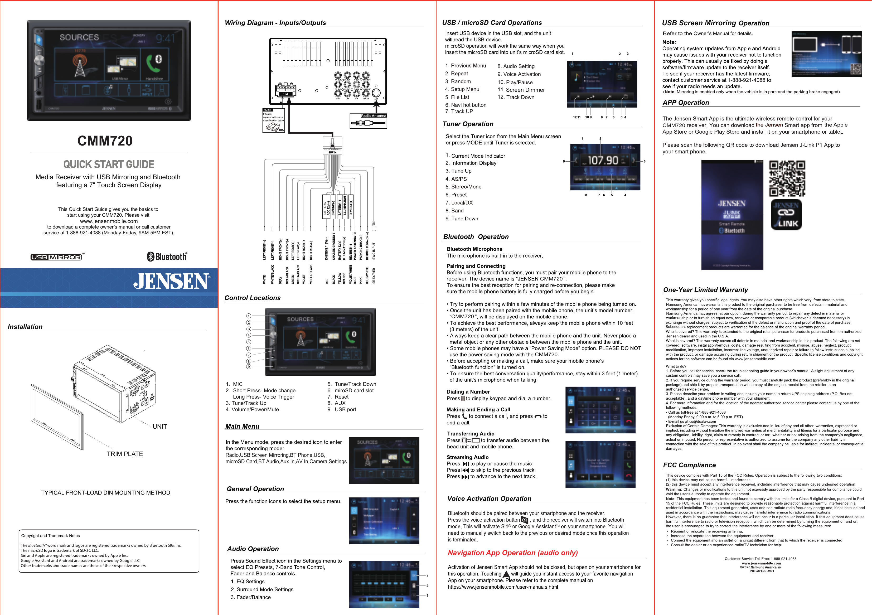 Media 720. Уровни Медиа Йенсен. Interface for manuals.