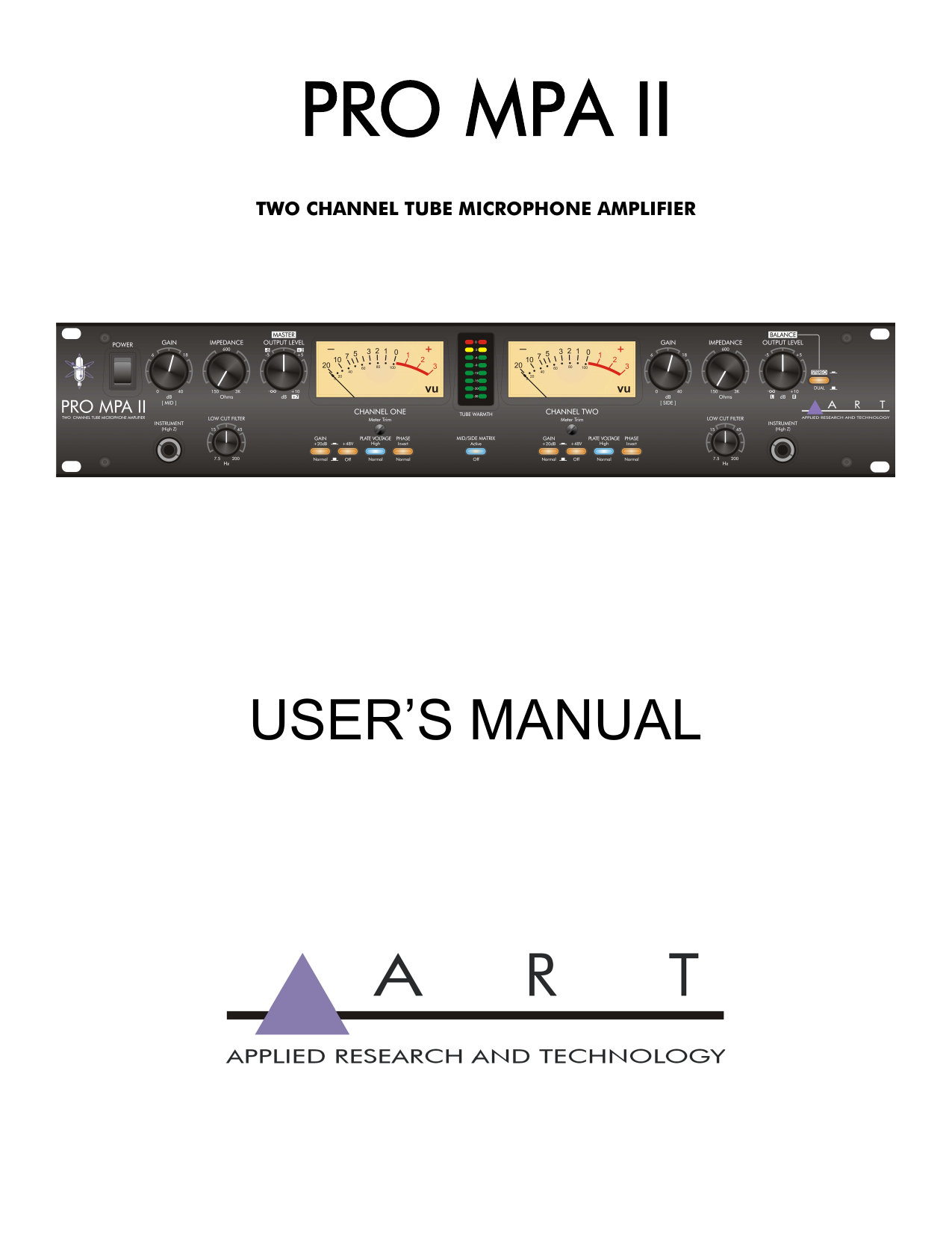 Инструкция audio pro. Art Pro MPA-II. Digital MPA-II – two Ch. Mic pre w/ a/d Conversion. Art Digital MPA II. В иброанал изатор двухканальны й.