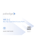 Pakedge WK-2-C Quick Start Manual