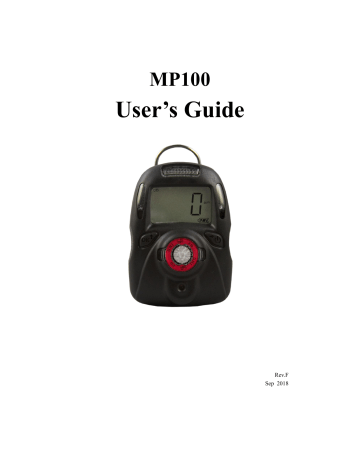 Bump test. MPower MP100 | Manualzz