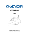 Lenoir LF160 Instruction Manual