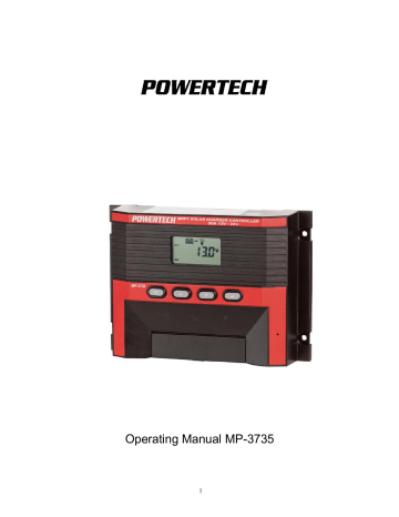 PowerTech MP-3735 Operating Manual | Manualzz