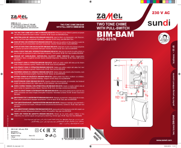 Zamel gns 921 схема подключения