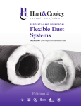 Hart &amp; Cooley 044787 8 in. x 25 ft. Polyester Uninsulated Flexible Air Duct Specification