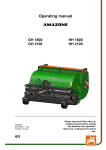AMAZONE GH/HH Mowers Manual: AI Chat &amp; PDF Access