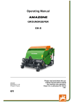 AMAZONE Groundkeeper GH-S Manual | AI Chat &amp; PDF Download