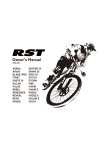 RST AERIAL, SNYPER 24, SPARK 20, AVION, BLADE/PRO SPEX 20, F1RST, STITCH, IGNITE 24, STORM, VIBE Manual